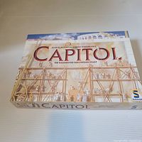 Front of Capitol board game box