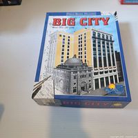 Front of Big City game box