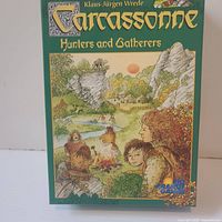 Front view of Carcassonne: Hunters and Gatherers box