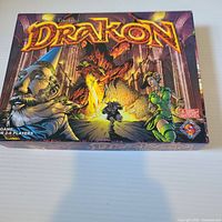 Front of Drakon 2001 first edition box