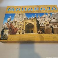 Front of Maharaja game box with title and artwork