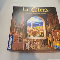 Front of La Citta game box