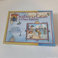Front view of Seafarers of Catan 5-6 Player Expansion box