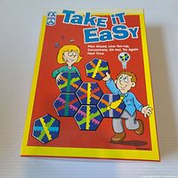 Front of Take It Easy board game box