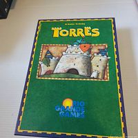 Front of Torres board game box
