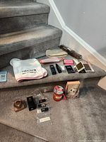 overview of all items on stair