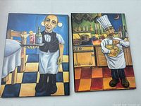 Front view of both Rafuse plaques