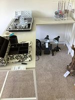 Full view of L-shaped desk showing top surface and both return sides