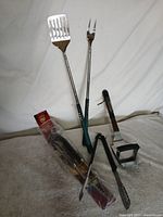 Group photo of all five barbecue tools