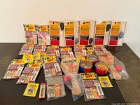 Overview of the entire assortment laid out