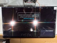 Front view powered on displaying "No Cable Connected" message