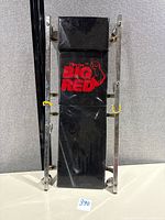 Front view showing logo, pads and frame