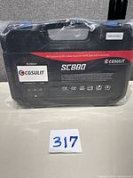 Front view of sealed carry case showing CGSULIT branding and model SC880