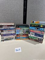 All DVD stacks in lot with reference number visible