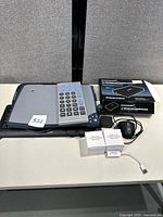 All items overview on tabletop