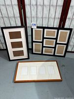 Group shot of all three frames