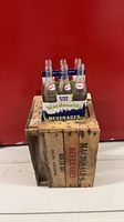 Crate with bottles in carrier