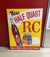 Front view of poster showing full design and text