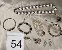 All jewelry items laid out together