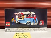 Front of sealed LEGO Icons 40681 Retro Food Truck box