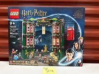 Front view of sealed LEGO Harry Potter Ministry of Magic set 76403 box