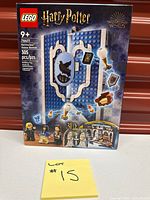 Front view of sealed LEGO Harry Potter Ravenclaw House Banner set 76411