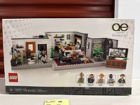 Front of sealed LEGO Queer Eye – The Fab 5 Loft box