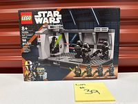 Front of sealed LEGO Star Wars 75324 box showing set art and minifigures