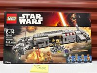 Front of sealed LEGO Star Wars Resistance Troop Transporter set 75140 box