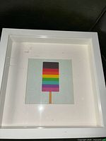 Front view of framed Pride Buoy print