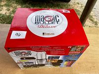 sealed Magic Bullet Deluxe retail box top and sides visible