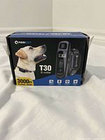 Front of AbbiDOT T30 E-collar retail box