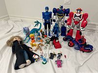 Group shot of entire lot showing all toys laid out