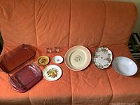 All nine pieces laid out for overview