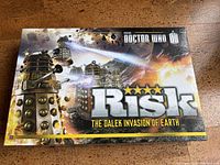 Doctor Who Risk box top
