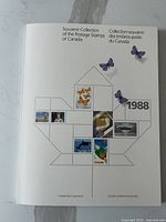 Front cover of 1988 Souvenir Collection album