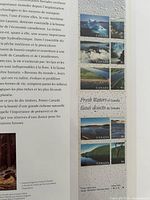 Page showing Fresh Waters 95¢ stamp pane