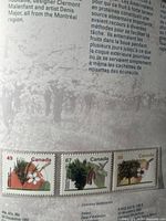 Interior page with 49¢, 67¢, 86¢ mint stamps mounted