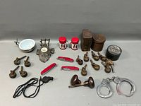 Full group shot of all items in lot