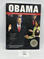 Front cover showing title, subtitle, photo, and commemorative badge