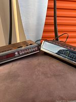 Both clock radios side by side showing overall condition