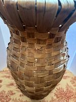 Side view showing full height and weave pattern