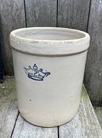 Front view showing blue crown logo and overall appearance