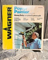 Front of original Wagner Power Painter box