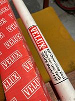 Velux BSF operating rod label on pole