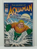 Front view of bagged The Legend of Aquaman Special #1 comic