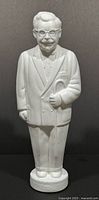 Full frontal view of Colonel Sanders coin bank