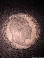 Obverse with Edward VII bust and legend