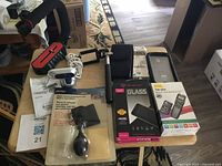 All items on table overview