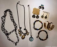 overview of all jewelry pieces